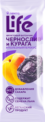 Батончик фруктовый ЛЕНТА LIFE Чернослив и курага, 33г, картинка
