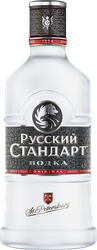 Водка РУССКИЙ СТАНДАРТ 40%, 0.2л, крупный план