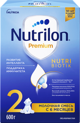 Изображение товара Смесь молочная NUTRILON Premium 2, с 6 месяцев, 600г