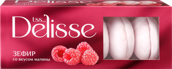 Зефир DELISSE со вкусом малины, 210г, фотография
