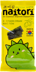 Чипсы нори NAITORI с оливковым маслом, 3г, изображение