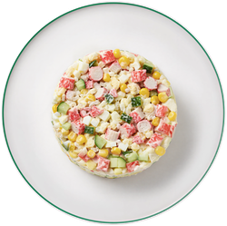 Изображение товара Салат ЛЕНТА FRESH Крабовый, 200г