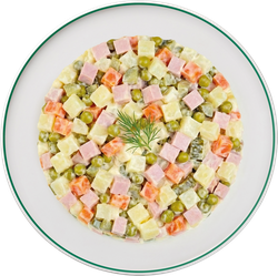 Салат ЛЕНТА FRESH Оливье классический, 200г, фотография
