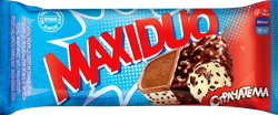 Мороженое MAXIDUO Страчателла 14,2%, без змж, сэндвич, 92г, фотография