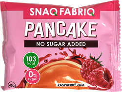 Панкейк SNAQ FABRIQ с начинкой малиновый джем, неглазированный, 45г, изображение