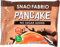 Панкейк SNAQ FABRIQ с начинкой нежный шоколад, неглазированный, 45г, крупный план