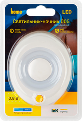Светильник-ночник IEK 005, овал, 220В, крупный план