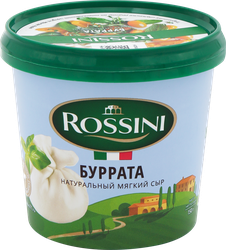 Сыр мягкий РОССИНИ Буррата 50%, без змж, 150г, картинка