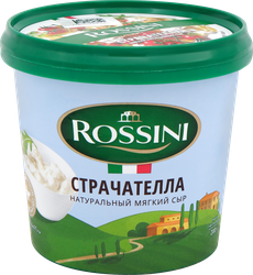 Изображение товара Сыр мягкий РОССИНИ Страчателла 50%, без змж, 200г