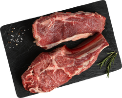 Говядина фермерская, антрекотная часть, на кости ЛЕНТА FRESH, изображение