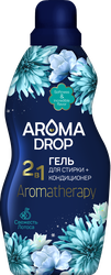 Гель для стирки AROMA DROP Aromatherapy Свежесть лотоса 2в1, 1л, изображение