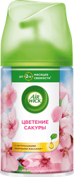 Баллон сменный для автоматического освежителя воздуха AIR WICK Freshmatic Цветущая сакура, 250мл, вид