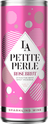 Вино игристое LA PETITE PERLE розовое брют, 0.25л, вид