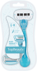 Бритва женская TOPBEATY Paris + 2 сменные кассеты, изображение
