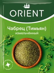 Тимьян (чабрец) ORIENT измельченный, 7г, крупный план