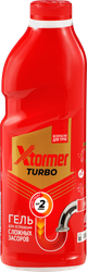 Гель для удаления засоров в канализационных трубах XTORMER Turbo, 1,11кг, фотография