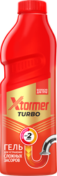 Гель для удаления засоров в канализационных трубах XTORMER Turbo, 1,11кг, вид