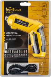 Отвертка аккумуляторная ЛЕНТА Profi, Арт. QD-CS003, картинка
