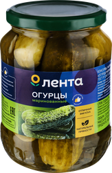 Огурцы маринованные ЛЕНТА, 720мл, фотография