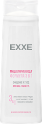 Мицеллярная вода EXXE Формула 2в1 Очищение и уход, 400мл, вид