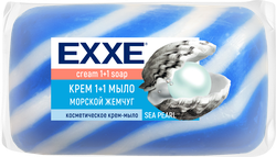Крем-мыло EXXE 1+1 Морской жемчуг, 90г, изображение