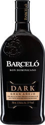 Ром BARCELO Гран Аньехо Дарк выдержанный 37,5%, 0.7л, вид