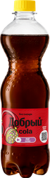 Напиток ДОБРЫЙ Cola без сахара сильногазированный, 0.5л, крупный план