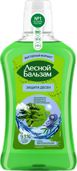 Ополаскиватель для полости рта ЛЕСНОЙ БАЛЬЗАМ укрепление десен с 
экстрактом можжевеловых ягод и корой дуба, 800мл, фото