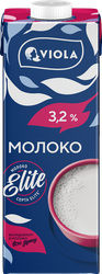 Молоко VIOLA UHT 3,2%, без змж, 1000г, фотография