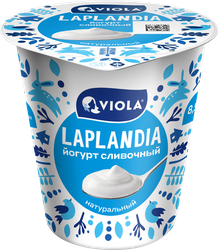 Йогурт LAPLANDIA Сливочный 8,5%, без змж, 260г, детальное фото