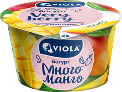 Йогурт VIOLA Very Berry с манго 2,6%, без змж, 180г, изображение