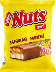 Конфета NUTS с фундуком и арахисом, 148г, вид