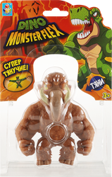 Игрушка 1TOY Monster Flex Dino 14см, тянущиеся фигурки, 14 видов, в ассортименте Арт. Т22691, вид