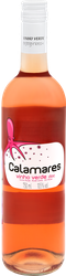 Вино СALAMARES Винью Верде ординарное розовое полусухое, 0.75л, вид