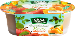 Десерт фруктовый СИЛА ТРАДИЦИИ Яблоко-абрикос, 2х100г, фотография