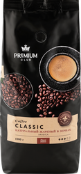 Изображение товара Кофе зерновой PREMIUM CLUB Classic, 1кг