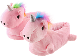 Тапки домашние детские INWIN Kids Единороги, розовые, Арт. SCH23-PT01, изображение