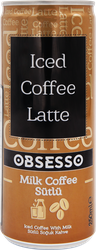 Напиток OBSESSO Кофе холодный Latte, 0.25л, картинка