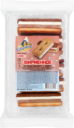 Печенье ФИРМЕННОЕ с суфле, 200г, крупный план