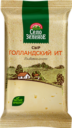 Сыр СЕЛО ЗЕЛЕНОЕ Голландский 45%, без змж, 180г, фото