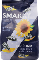 Семена подсолнечника SMAKKY полосатые жареные соленые, 150г, изображение