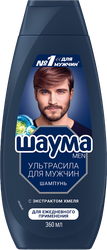 Шампунь для всех типов волос мужской ШАУМА Men Ultra Сила, 360мл, изображение