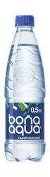 Вода питьевая BONA AQUA газированная, 0.5л, изображение
