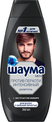 Шампунь для волос мужской ШАУМА Men Intensive против перхоти, 360мл, фото
