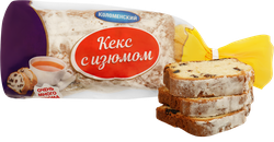 Кекс КОЛОМЕНСКОЕ с изюмом, 400г, крупный план