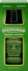 Коктейль STEERSMAN Со вкусом яблока 35%, с бокалом, п/у, 0.7л, детальное фото