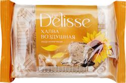 Халва DELISSE Подсолнечная воздушная, 200г, вид