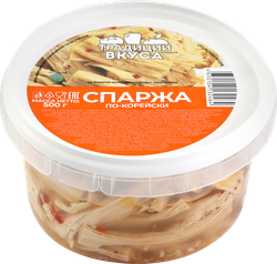 Спаржа ТРАДИЦИИ ВКУСА По-корейски, 500г, детальное фото