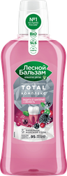 Ополаскиватель для полости рта ЛЕСНОЙ БАЛЬЗАМ Total Комплекс Таежные ягоды, 400мл, изображение