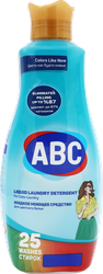 Средство для стирки цветного белья ABC, 1,5л, фото